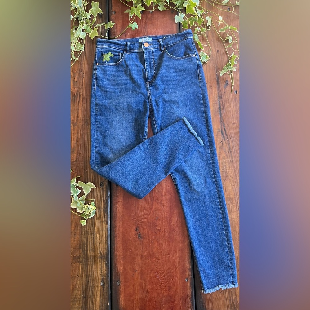 Sold Loft High Waist skinny jeans size 8